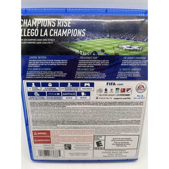 FIFA 19 - PlayStation 4 - CIB - TESTED - Picture 3 of 7